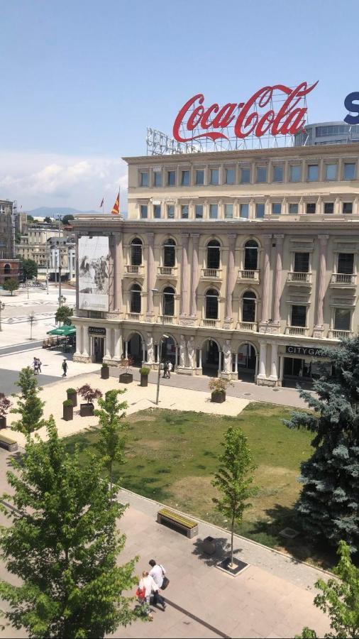 Skopje Plaza Apartment Exterior foto