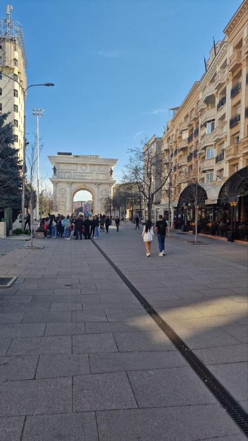 Skopje Plaza Apartment Exterior foto