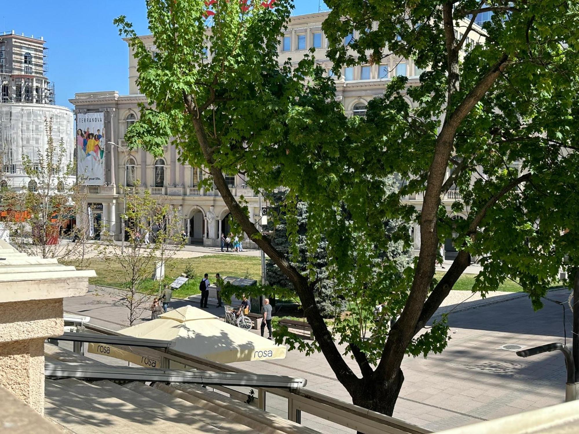 Skopje Plaza Apartment Exterior foto